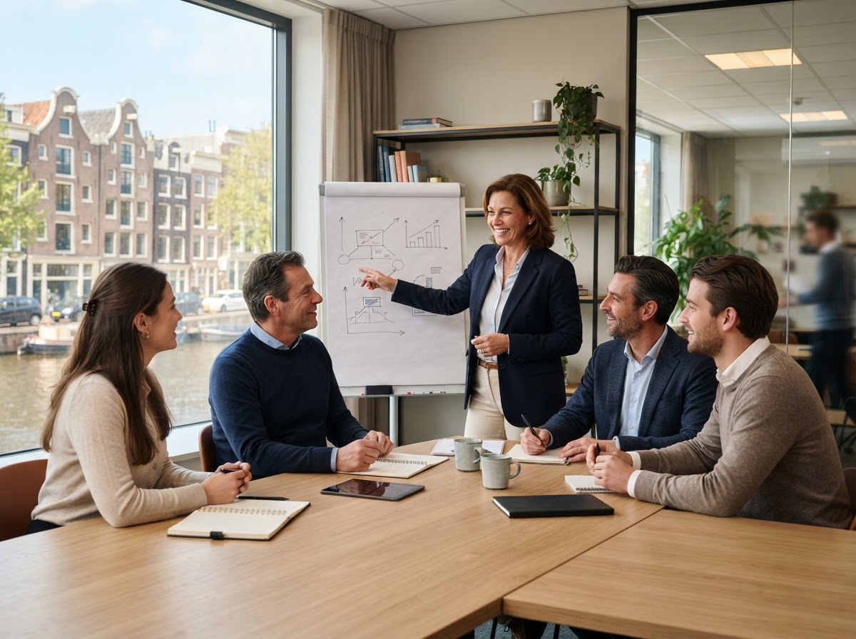 Ovruxtali team werkt aan platformfunctionaliteit en data-analyse